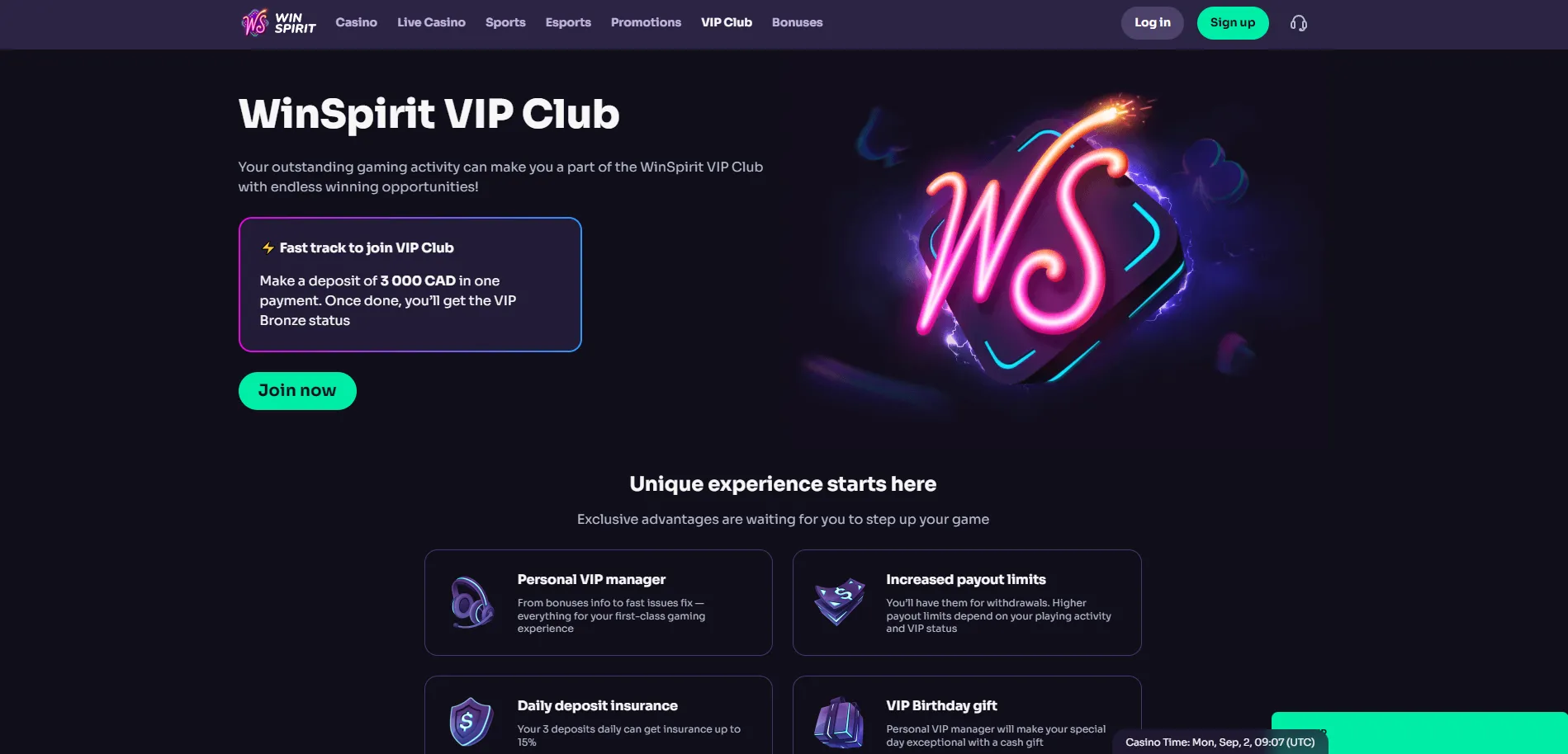 WinSpirit VIP
